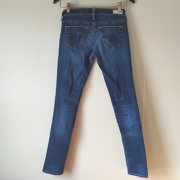 🔥HP🔥AG The Stilt Cigarette Leg Jeans Size 25 Women's Adriano Goldschmied - Picture 5 of 11